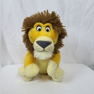 Kohls Cares Carnivores Yellow Lion‎ 11" Plush Stuffed Animal Toy